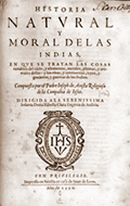 Historia natural y Morall de las Indias