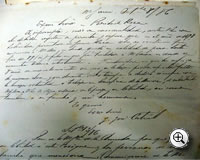 Carta de Juan José Solicitando su libertad