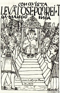 Retrato de Huaman Poma