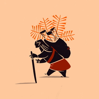 "Ek Chuah" Ilustración de Gabriela Varela