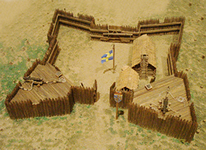 Recreación del Fuerte Cristina
