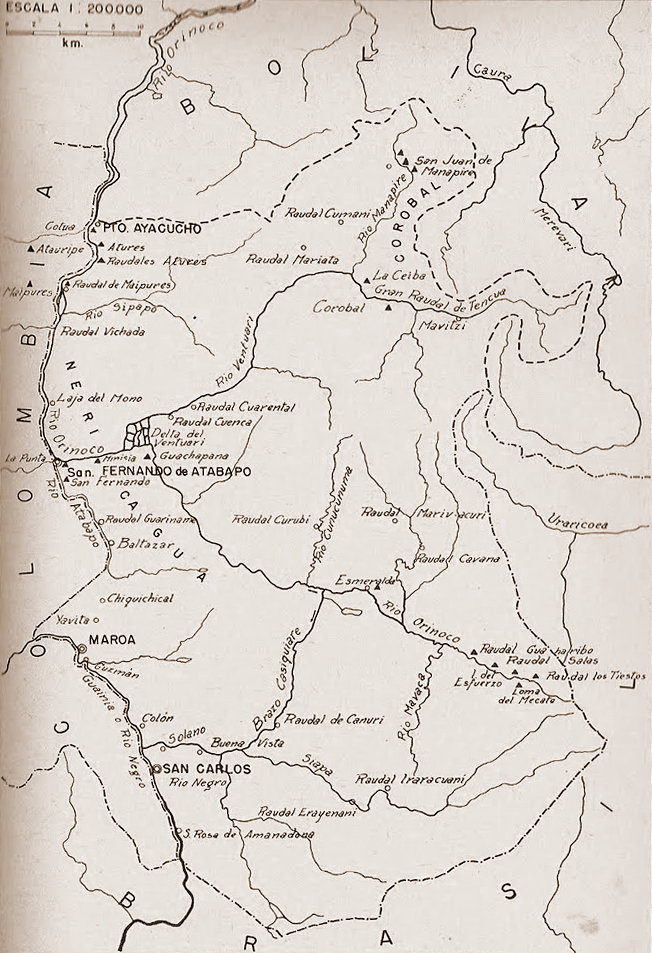 171 Mapa Arqueología Cronológica de Venezuela. José María Cruxent - Irving Rouse ...